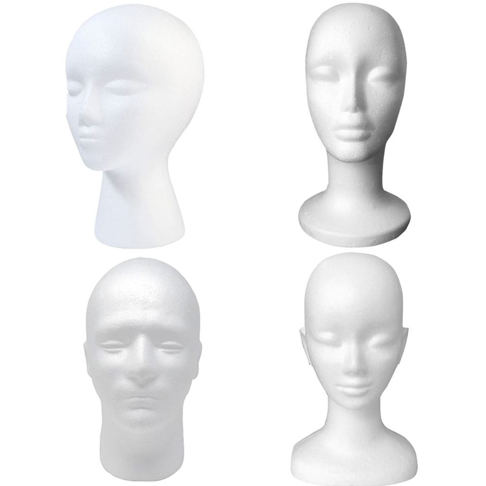 Cosplay Prop Foam - Expositor de gafas con cabeza de