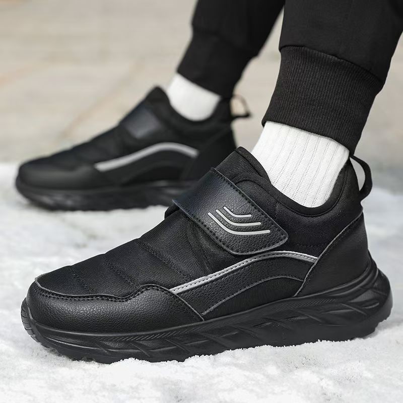 Velcro Hook Loop - Botas de Nieve de Invierno para
