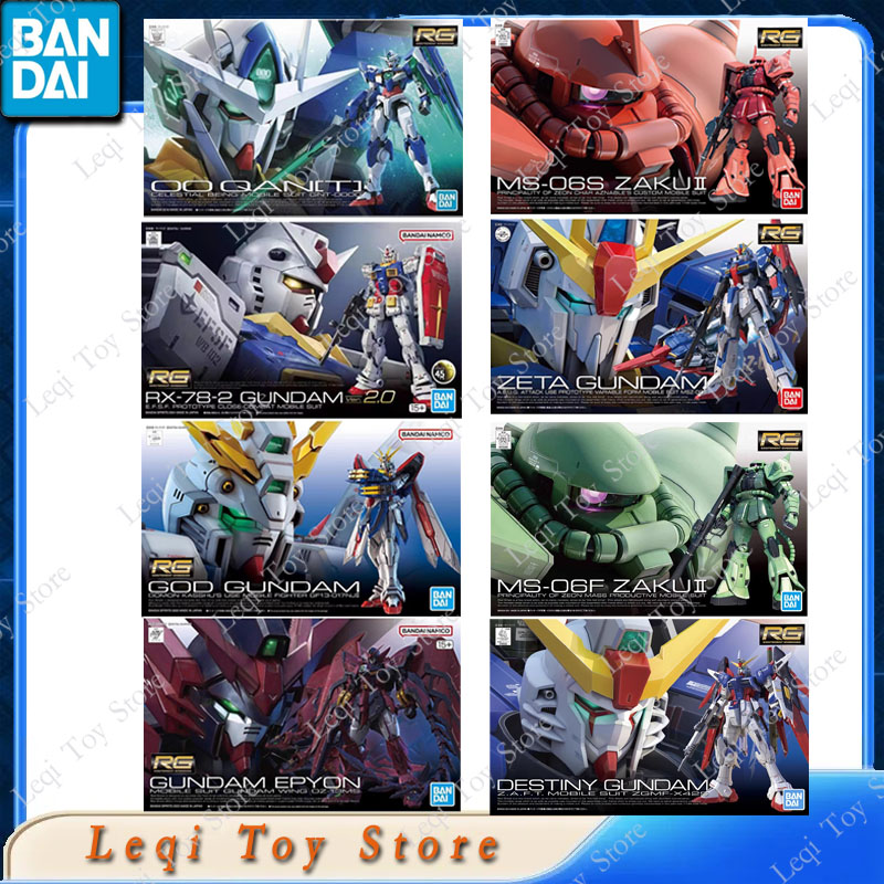 Figuras de Acción Originales d - Bandai Gundam Rg reseña y precio