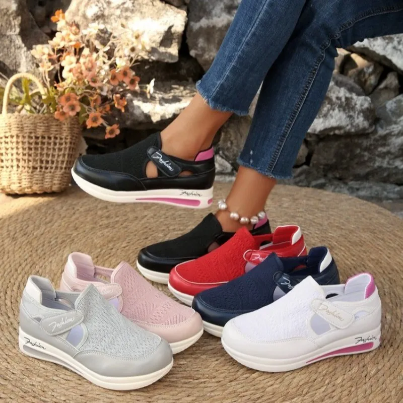 Zapatillas de Plataforma para  - Velcro Hook Loop reseña y precio