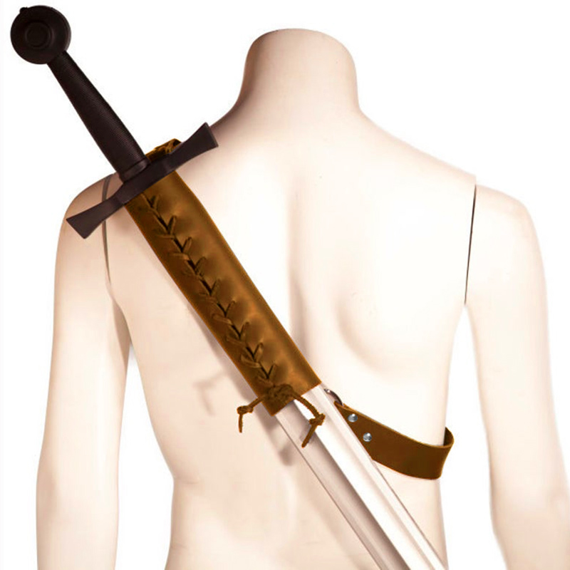 Funda para espada de cuero PU  - Cosplay Prop Dagger reseña y precio