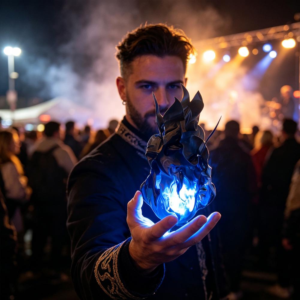 Accesorios de Cosplay con Efec - Cosplay Fireball Prop reseña y precio