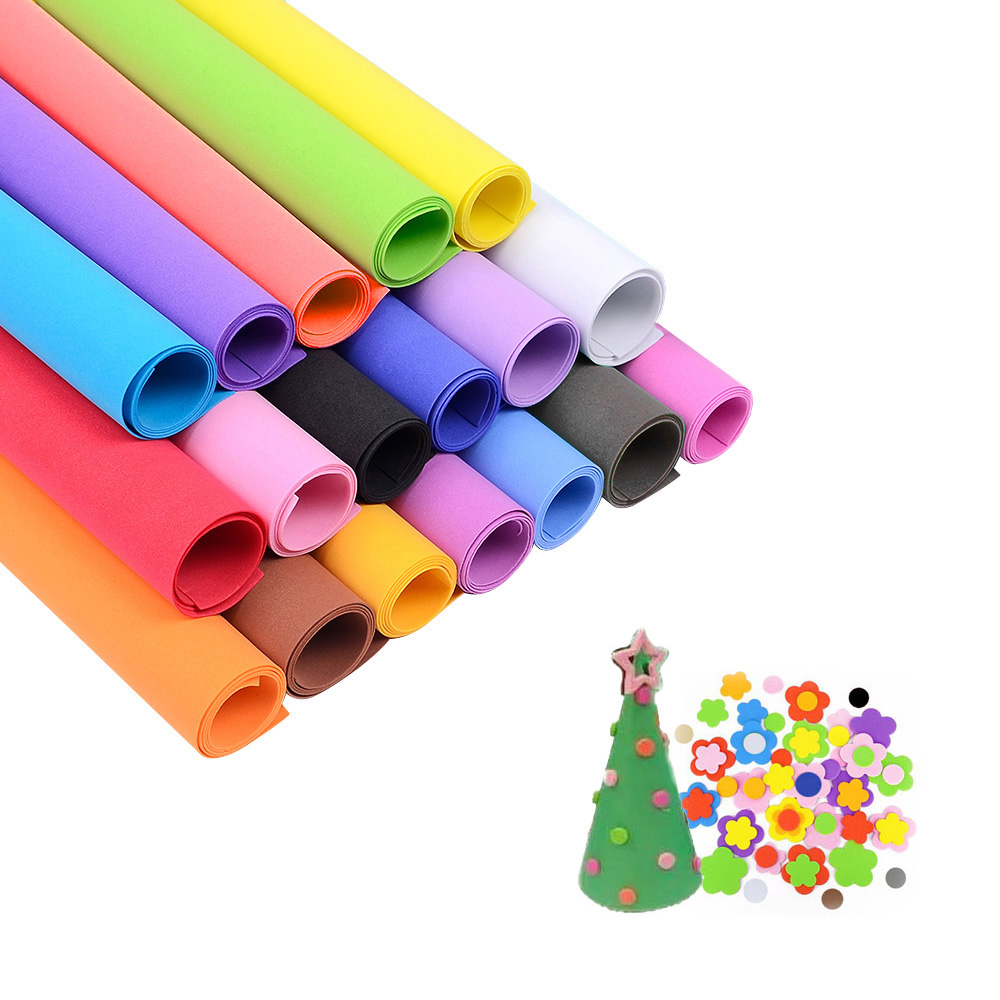 Hojas de espuma EVA coloridas  - Cosplay Prop Foam reseña y precio