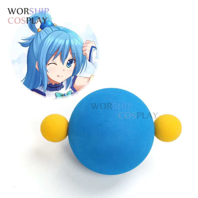 Aqua-Peluca de Cosplay de espu - Cosplay Prop Foam reseña y precio